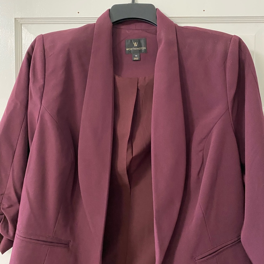 Worthington women’s 3/4 sleeve Jacket